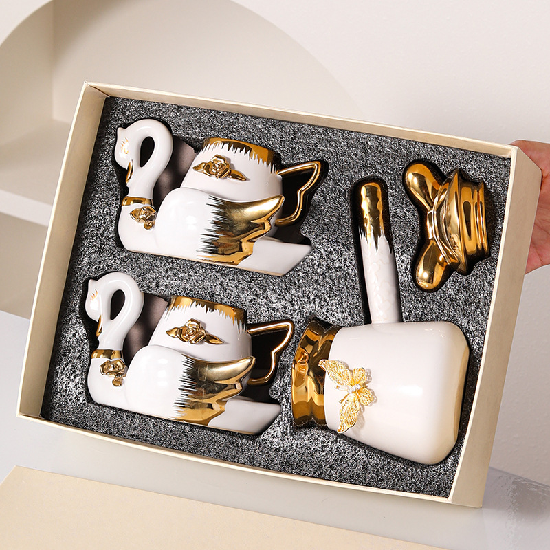 Gift box ceramic tea set collection