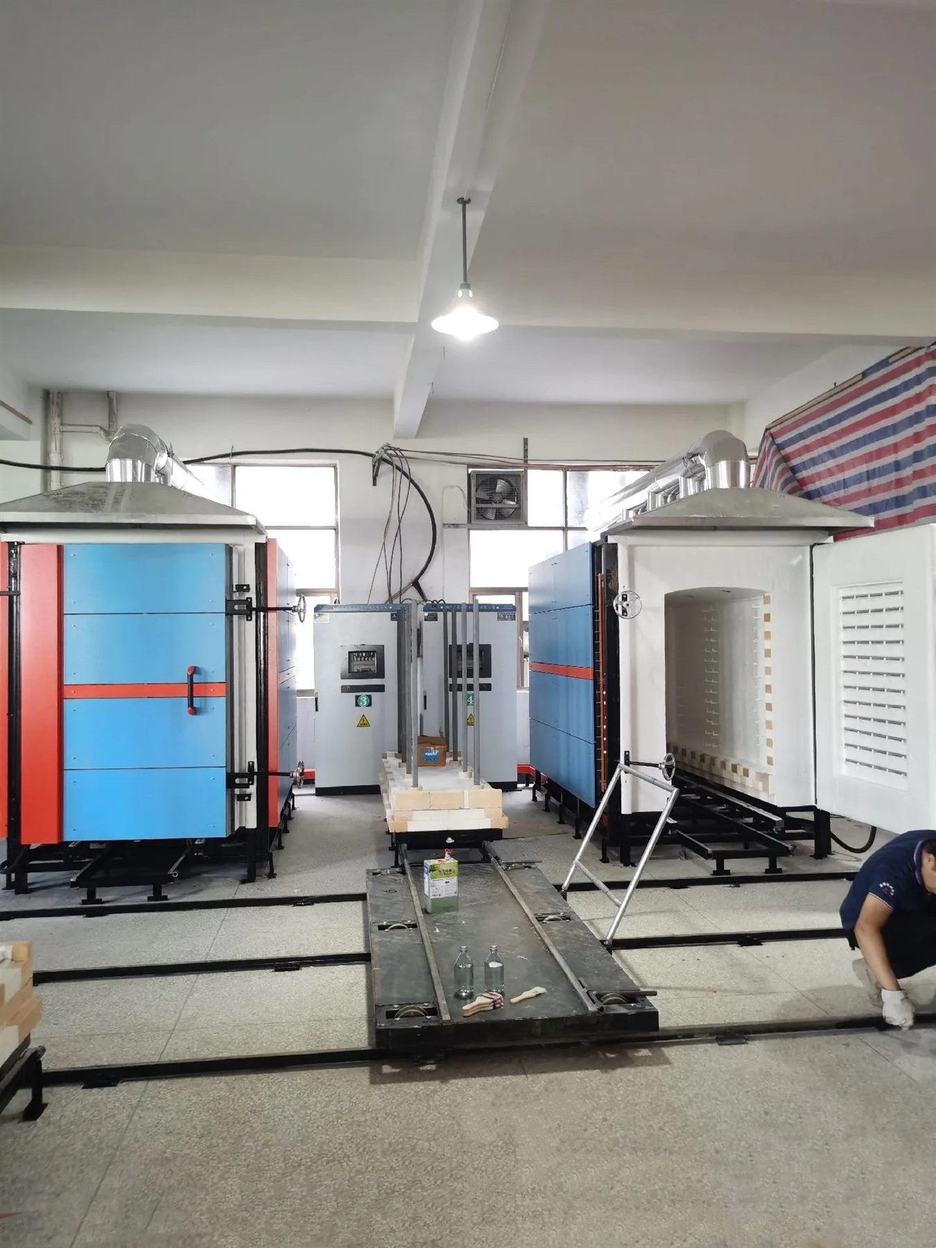 YONGXI kiln room and ceramic production equipment